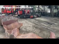 Steel Rail Wheelss forged production